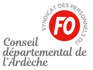 Syndicat FO des personnels du Conseil départemental de l'Ardèche